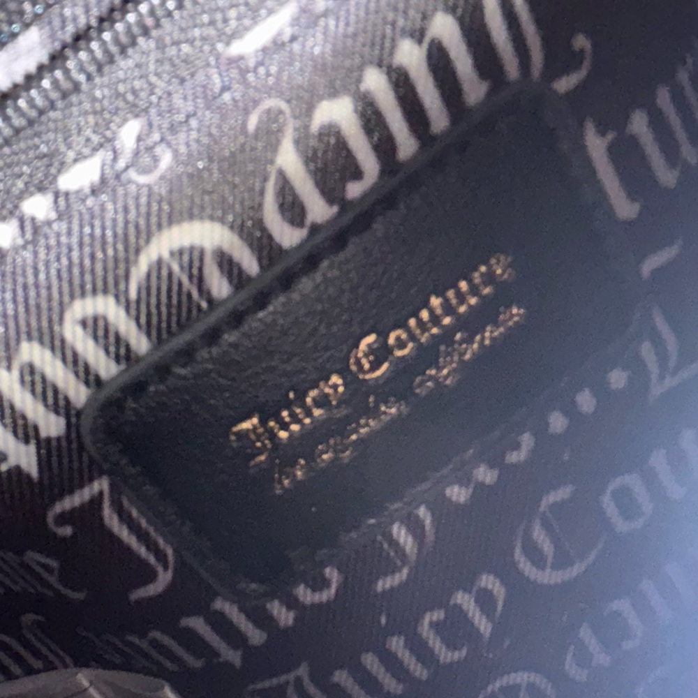 Juicy Couture Black Backpack with Gold Zipper - Picture 5 of 9